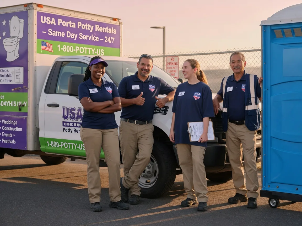Porta Potty Rental company in Hoffman, MN