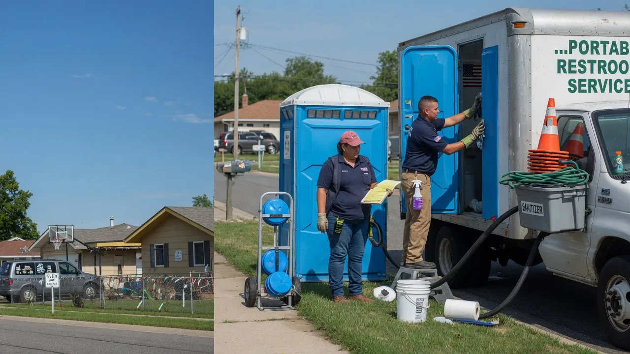 Portable Toilet Rental in Hoffman, MN near me